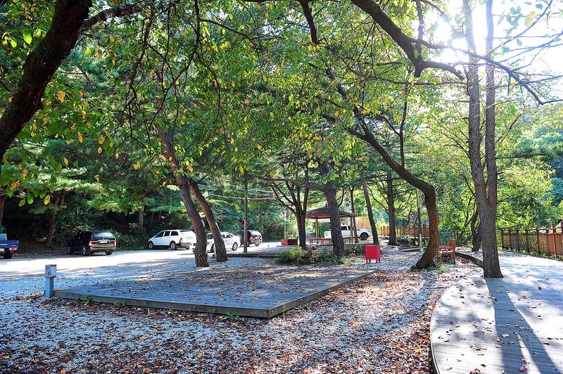 왕방산 암벽공원 야영장 시설 사진 4