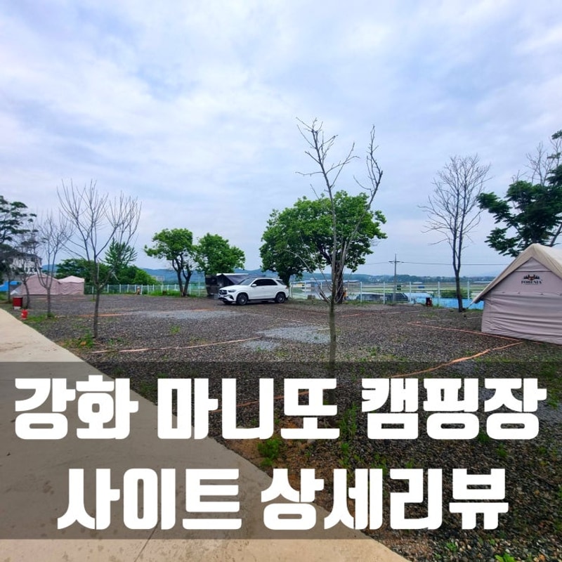 강화 마니또 캠핑장 사이트 상세리뷰