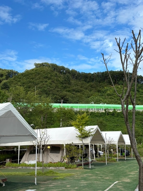 양평 두물머리IC캠핑장 이지캠핑 B사이트 준비물 내부시설