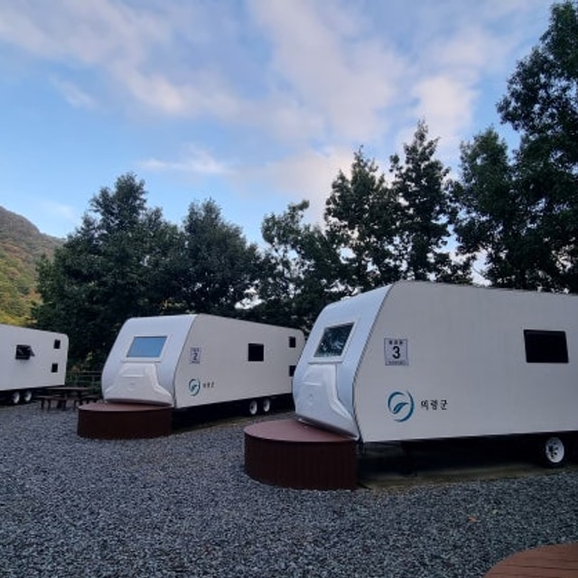 자굴산 자연휴양림 야영장 대표 사진