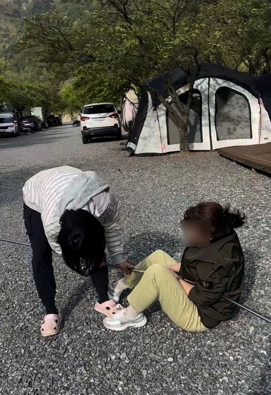 밀양패밀리오토캠핑장 에코돔 숙박 / 34번 사이트 뷰