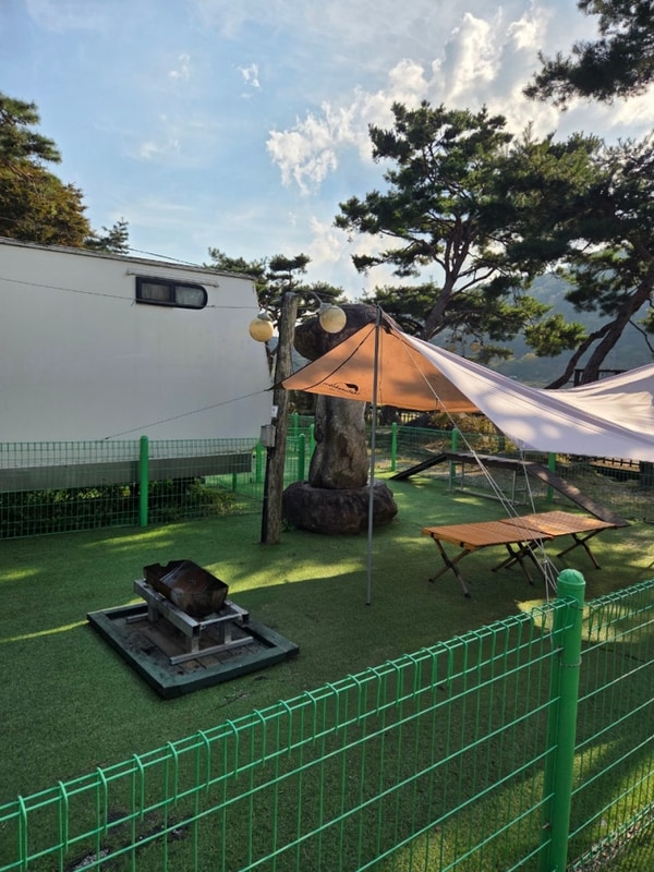 공주아이와 놀거리 가득한 장승마을 카라반 후기