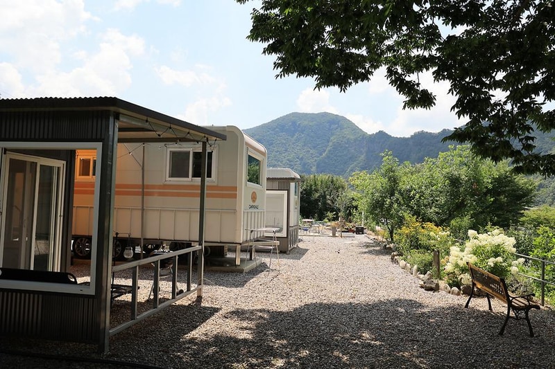 꿈꾸는 강 펜션 & 카라반 시설 사진 16