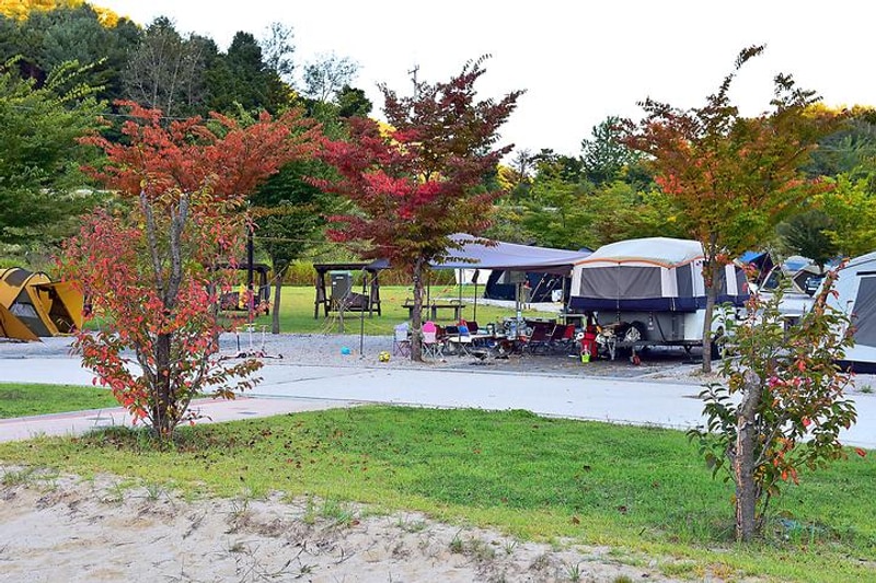 포천 비둘기낭 캠핑장 대표 사진
