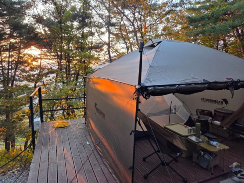 [영월] 구름품은캠핑장_데크11