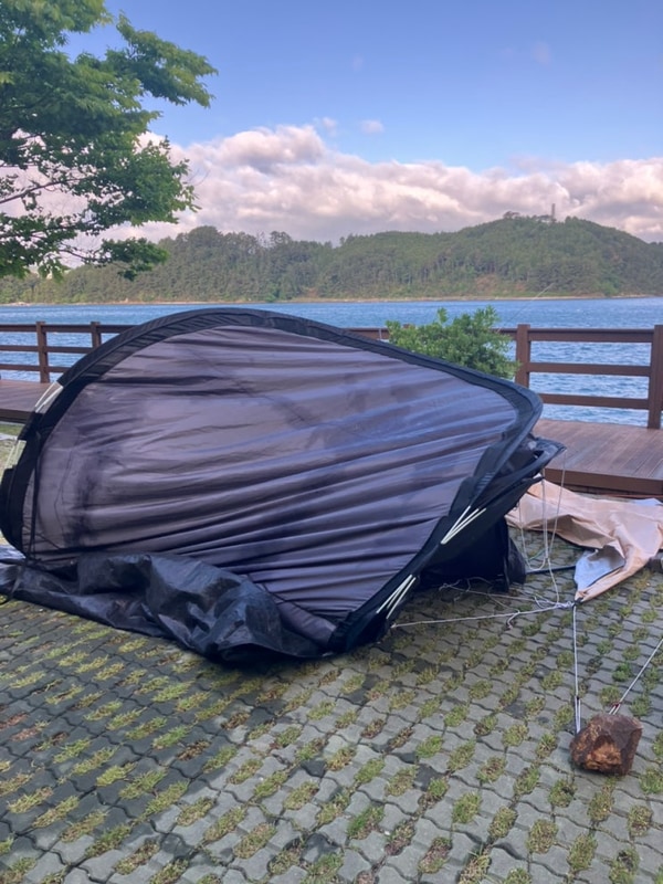 [캠낚성지]통영 통제영 오토 캠핑장 한산도 오토 캠핑장 후기...