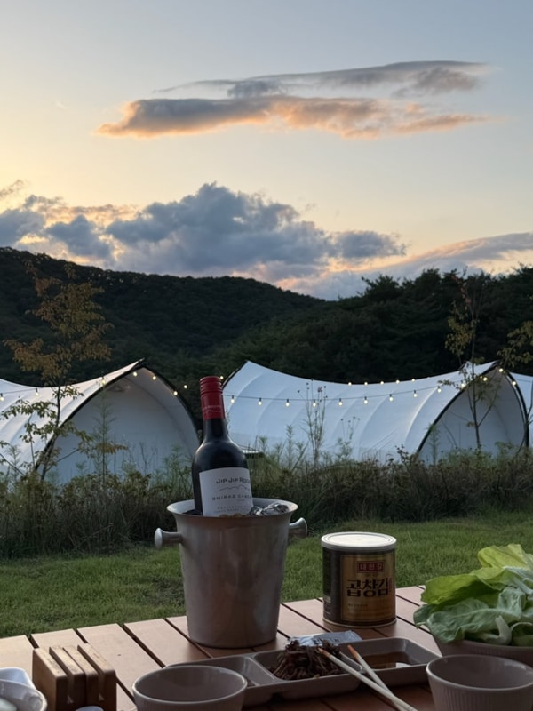 울산 울주군 별숲글램핑 기록