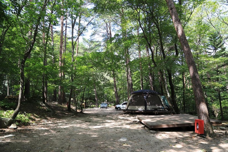 방태산 자연휴양림 캠핑장 시설 사진 8