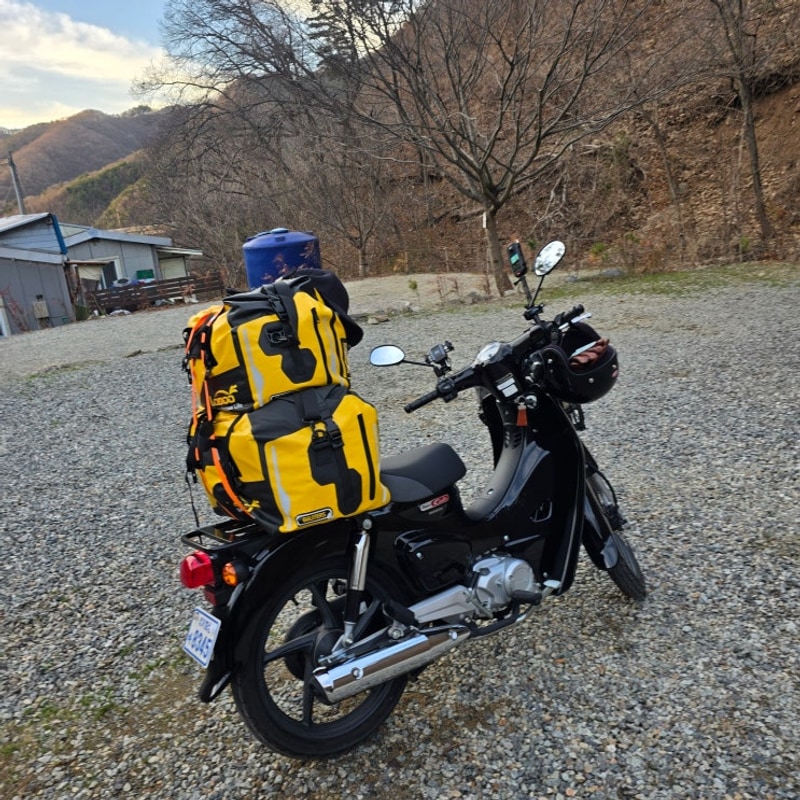 슈퍼커브 첫 모토캠핑 후기 _ 안성 반딧불캠핑장에서 보낸...