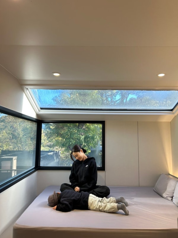 경남 합천 황매산 숲속야영장 캠핑 카라반 이용 후기