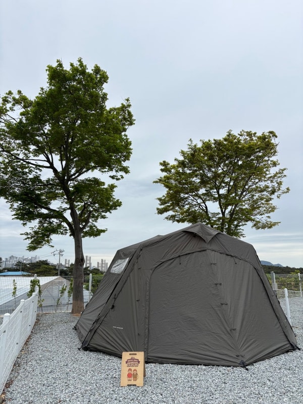 홍성 애견캠핑, 내포캠핑스퀘어2 애견펜스 있는 캠핑장 추천