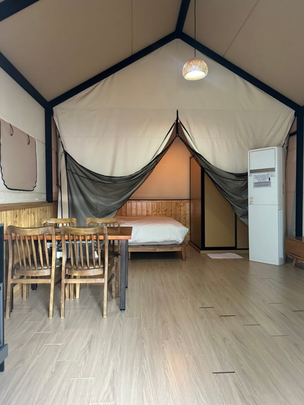 [수원/글램핑장] 경기도 수원 솔내음캠핑장 글램핑 B-5