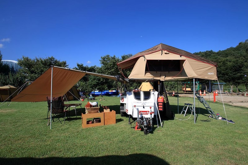 시냇가 캠핑장 시설 사진 1