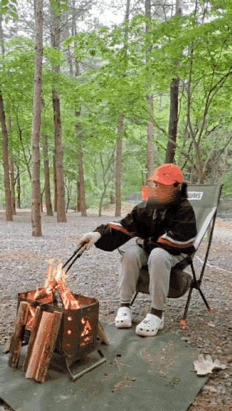 포천 하얀숲 오토&글램핑 : 나무 숲속 힐링 캠핑장(나무숲37번)