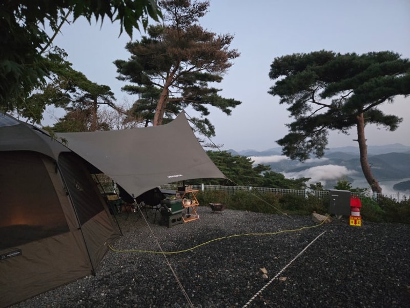 캠핑일기/캠린이가 10월, 캠핑의 계절에 정읍 풍경소리캠핑장...