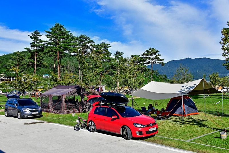 황산문화체육공원 국민여가캠핑장 시설 사진 1