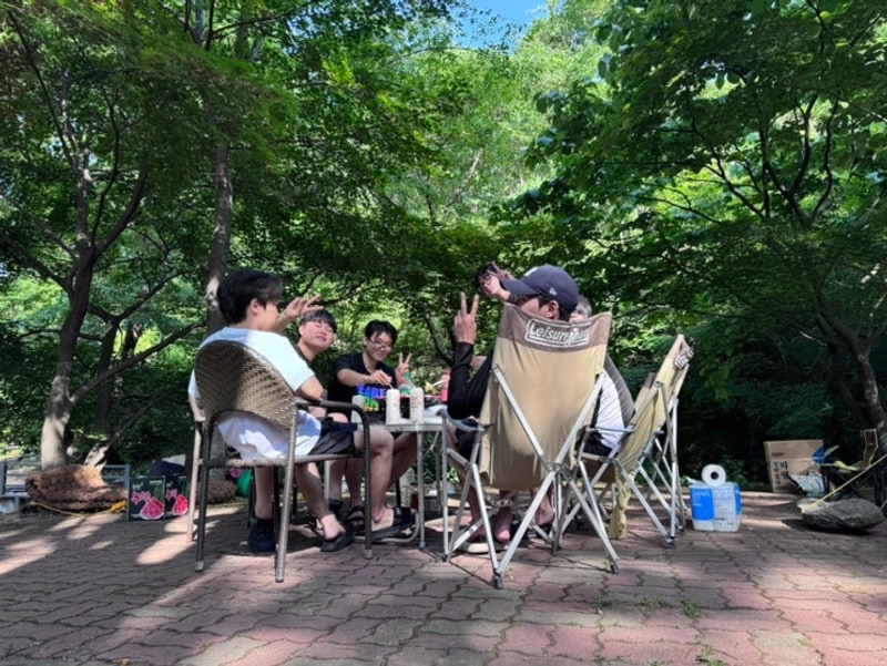 ️시원한 계곡이 있는 남양주 포레스트 벨리 캠프/캠핑장...