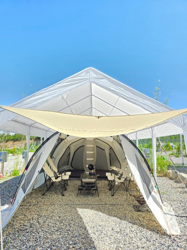 무주 붉은노을캠핑장 / 이지캠핑 체험