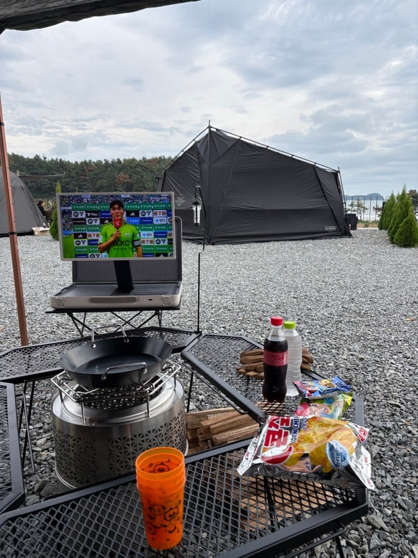 캠핑가다: 태안 오션뷰 캠핑장 언덕침소 캠핑장 (6번사이트)