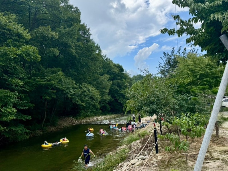 아이와 함께 :) 양평 풀무산 캠핑장