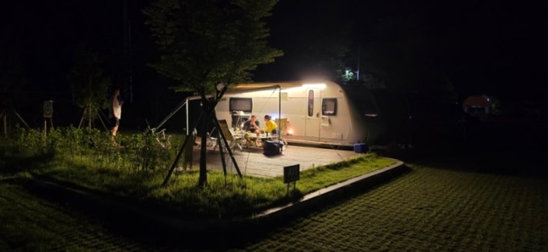 평일 캠핑..광양 다압 금천계곡야영장