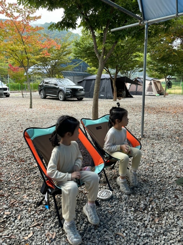 [철원 캠핑] ️ 철원 밤개울캠핑장 (사이트 별타프6 , 방갈로...