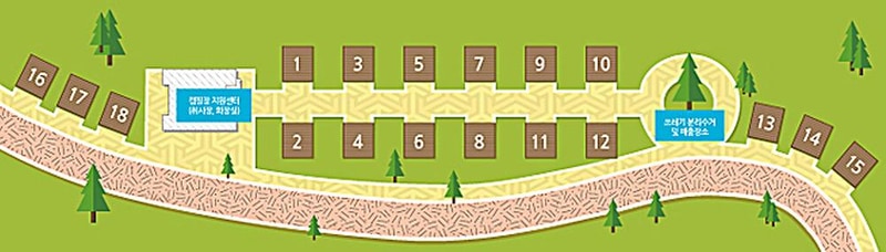청도군 자전거공원 캠핑장 시설 사진 16