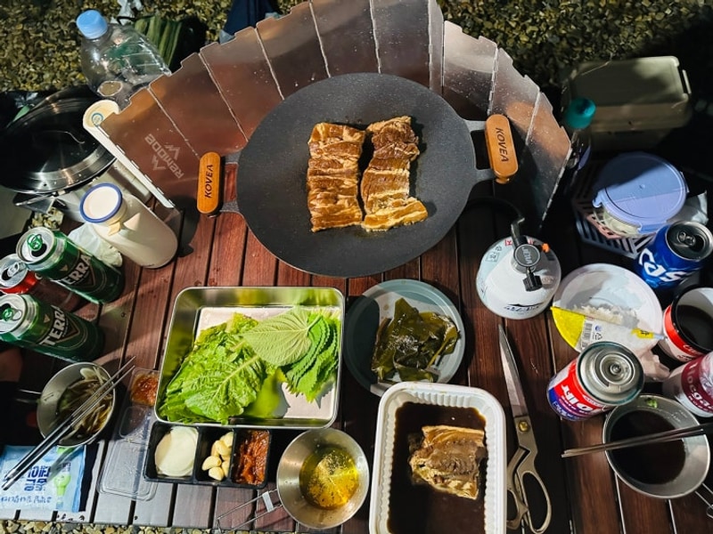 [대구 근교 캠핑장] 김천 맑은계곡오토캠핑장 1박2일 캠핑후기