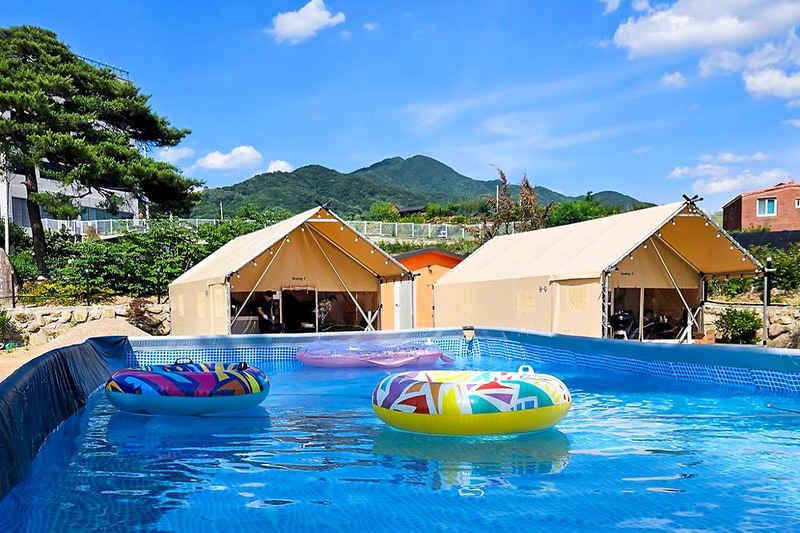 힐링 글램핑 시설 사진 1