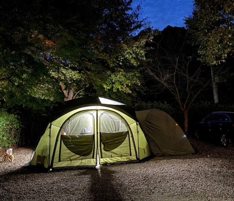 결혼기념일엔 캠핑을 떠나욤 (춘천캠핑월드 단풍캠)