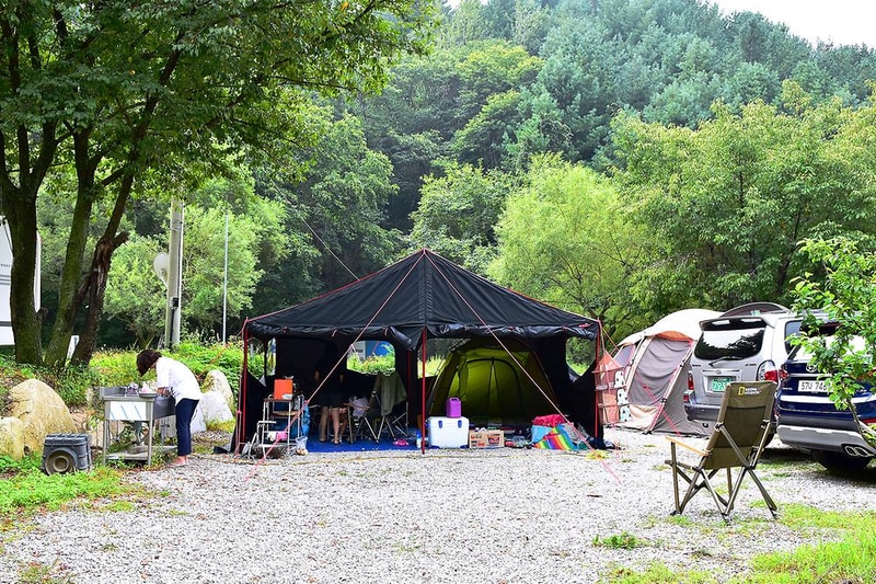 각흘계곡 캠핑장 시설 사진 4