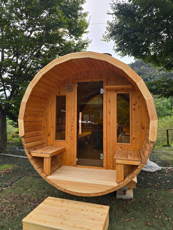 포천 글램파크 글램핑 카라반 숙소 후기