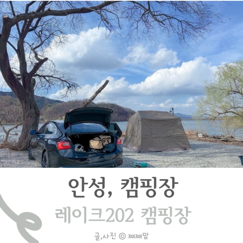 안성 오토 캠핑장, 레이크202 호수존 후기