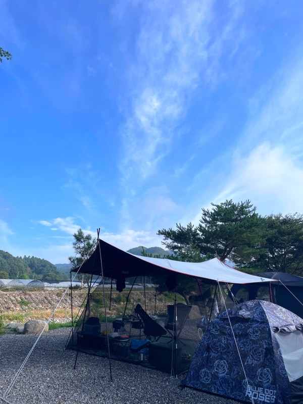 서울 근교 신생 계곡뷰 캠핑장, 가평 그때 그 캠핑장