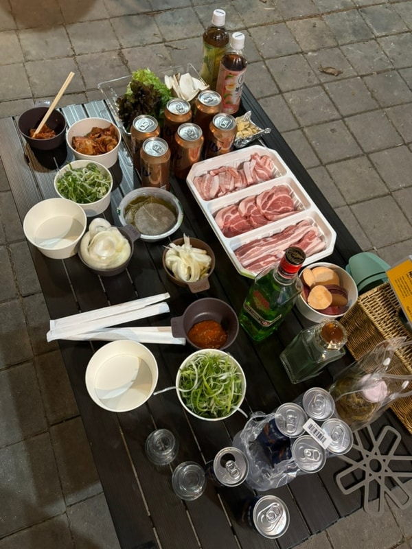 [이천] 경기도 글램핑 스테이 272 겨울캠핑 바비큐 추천