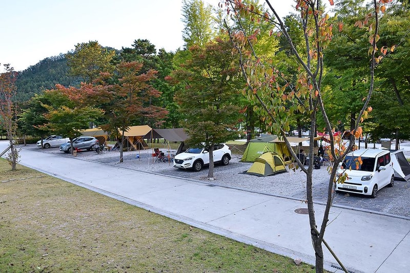 포천 비둘기낭 캠핑장 시설 사진 1