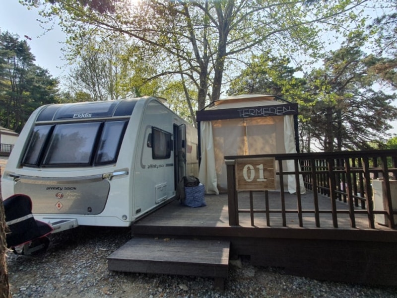 이천 테르메덴 아이랑 어린이날 전 카라반과 스파 물놀이까지...