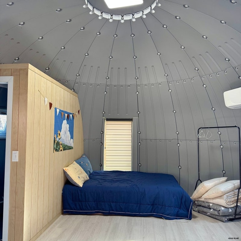 연천글램핑 옴니버스캠핑장 실내화장실