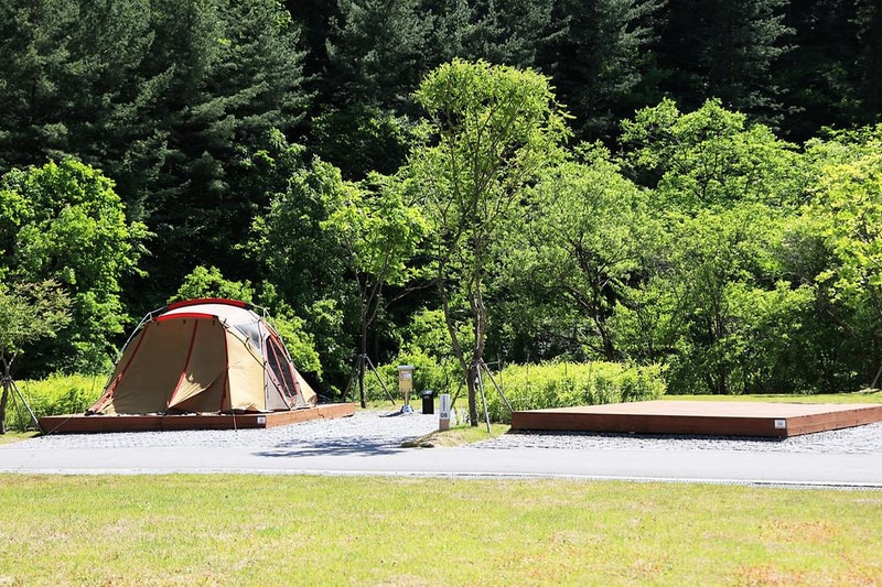 갯골자연휴양림 야영장 시설 사진 4