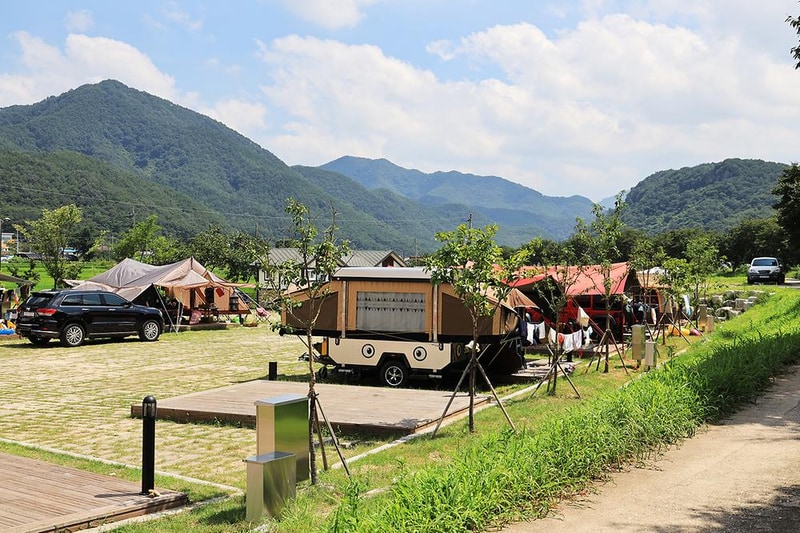 오지봉커뮤니센터 야영장 시설 사진 4