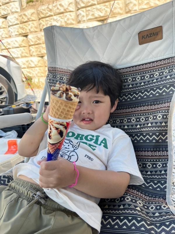 우주랑 다녀온 양주 구암 캠핑장 ️