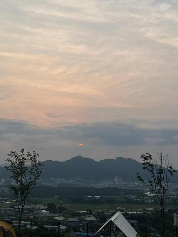 양주 하늘캠핑장 F2사이트