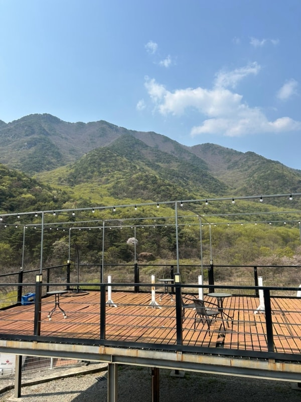 양산 원동 미나리삼겹살이... 카라반 글램핑 숙소 [캠프라임]