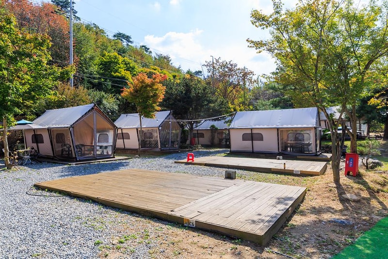 심천치유자연휴양림야영장 시설 사진 32