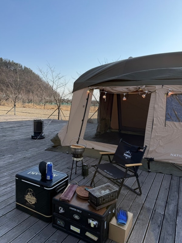 2박3일 대구근교 영천 두드림캠핑장 2번째 방문 + 청송 얼음골