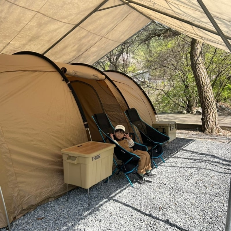 캠핑 11 - 원주 산노리 캠핑장 | halloween (두번째 방문)