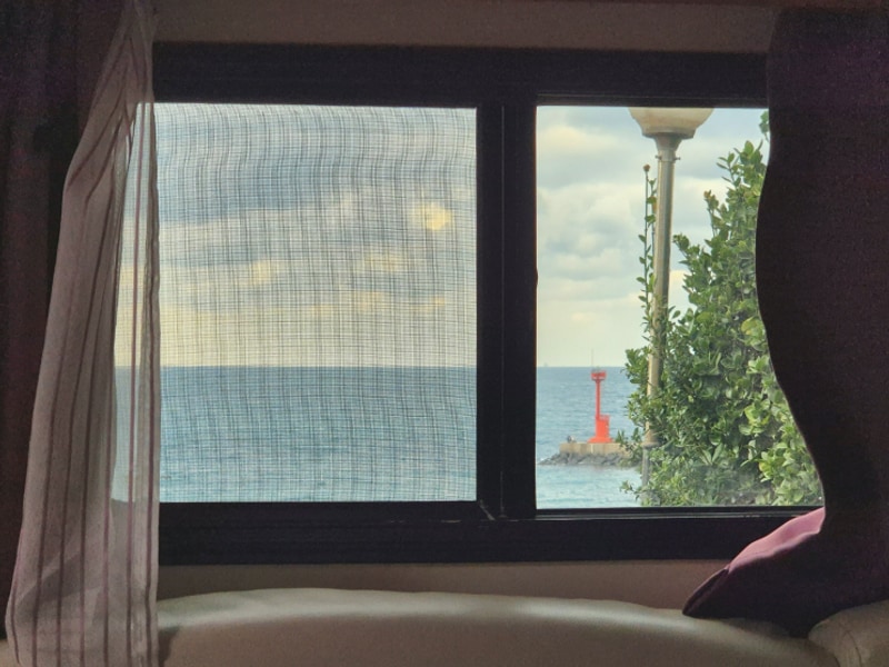 [제주도] 제주플래티늄카라반 1인 이용 후기 (겨울제주...