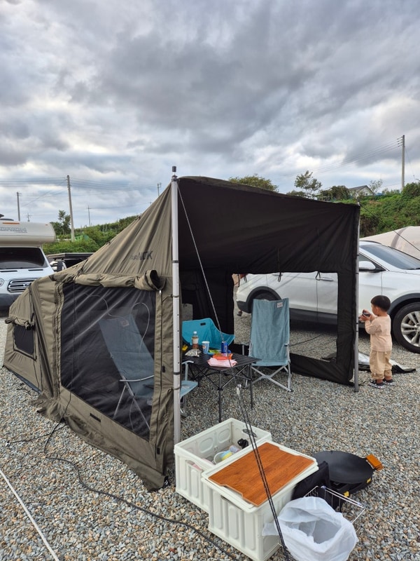 캠핑일기#2 경북 포항 구룡포 사계 오토캠핑장