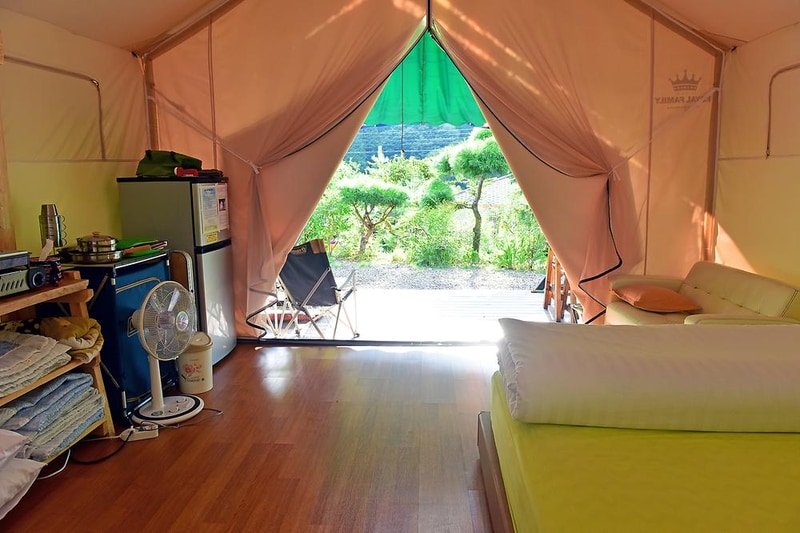 월성 산아래 글램핑 시설 사진 11