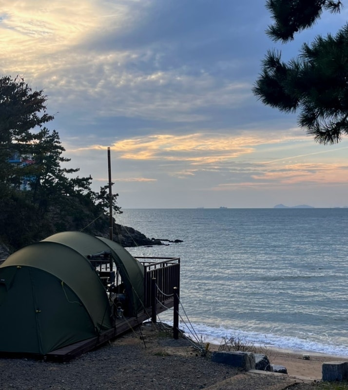 서해 오션뷰 캠핑장 SE클럽 태안둘레길캠핑장 S3 명당 사이트...